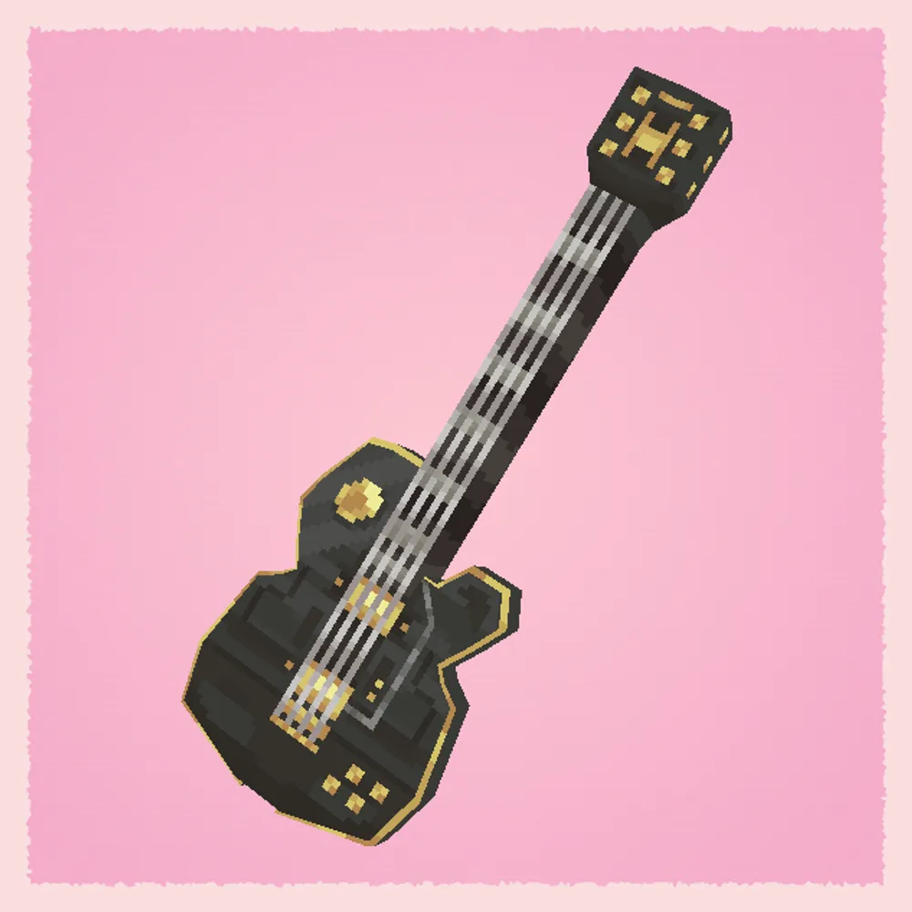 Guitar 3D Model